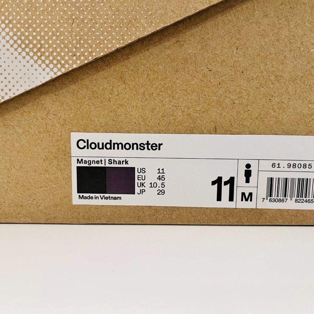 Men's Cloudmonster Running Shoes - Size 11.0 - Picture 8 of 11